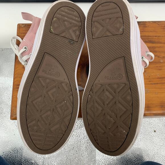 Converse Chuck Taylor All Star Lift Decade Pink High Top Platform Shoes Size 5 - Picture 8 of 8